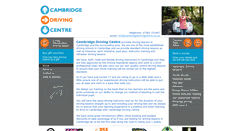 Desktop Screenshot of cambridgedrivingcentre.co.uk